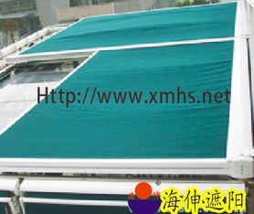 专注厦门阳光房天棚帘别墅电动遮阳篷阳台雨棚住宅遮阳棚